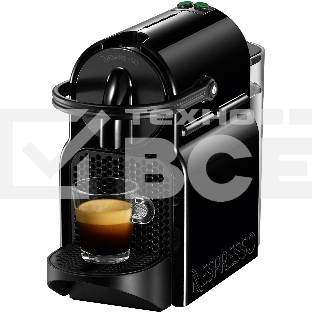 Кофеварка капсульная DeLonghi Nespresso Inissia EN80.B (D40) черный, исп. кофе - капсулы, 0.8 л, 1260 Вт, 19 Бар.