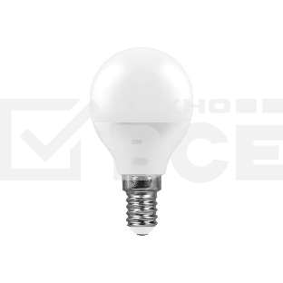 Лампа светодиодная FERON LB-550 (25802) 9W 230V E14 4000K
