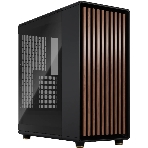 Компьютерный корпус Fractal Design North Charcoal черный TG Dark, фото 1