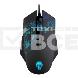 Мышь проводная игровая Smartbuy (SBM-744G-K) RUSH черная