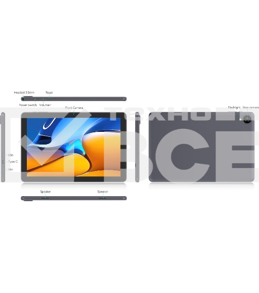 Планшет Digma Z10 SC9863A (1.6) 8C RAM3Gb ROM32Gb 10.1