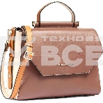 Сумка женская Piquadro Circle BD6777W92/MBE коричневая/бежевая натур.кожа, фото6