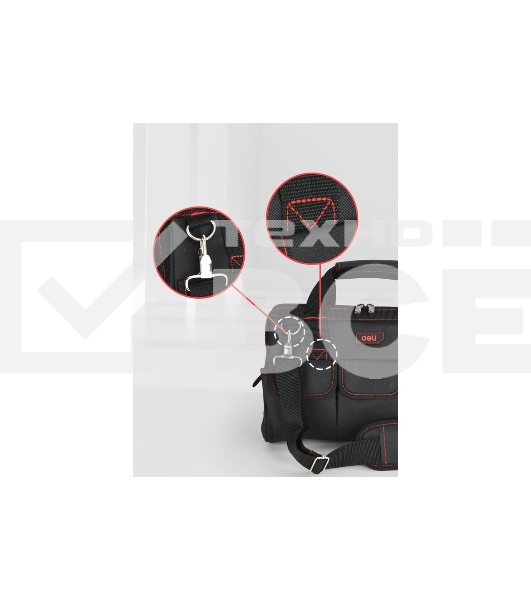 Сумка для инструментов Deli DL430903 Black Edition