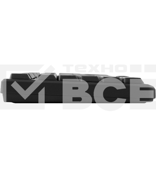 Клавиатура Oklick 100M HW3 проводная, USB Type-A, чёрный