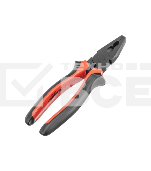 Плоскогубцы Matrix черный Nickel 200 мм, комбинированные, двухкомпонентные рукоятки