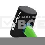 Киянка резиновая Сибртех 225г, черная резина, фибергласовая рукоятка, фото7