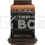 Плита газовая Gefest ПГ 5100 0018 коричневый, конфорок 4 шт, духовка 52 л, 50 см x 85 см x 58.5 см, фото6