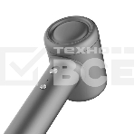 Фен Deerma DEM-CF51W темно-серый, 1400 Вт, компактный, ионизация, фото5