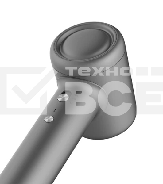 Фен Deerma DEM-CF51W темно-серый, 1400 Вт, компактный, ионизация