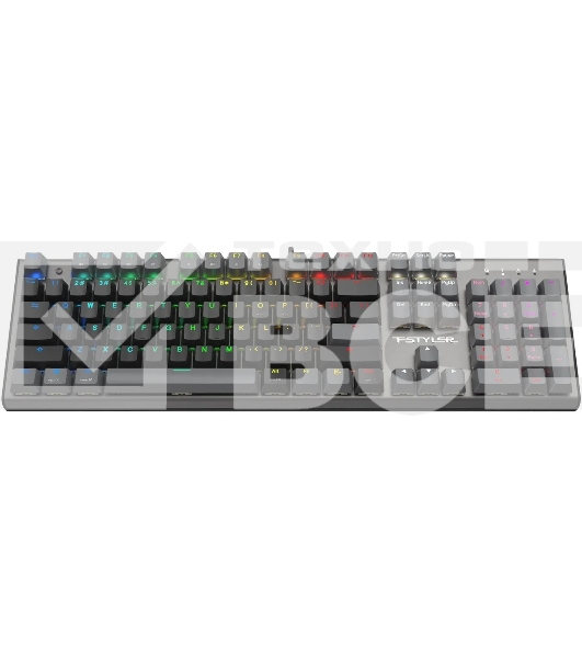 Клавиатура A4Tech Fstyler FS100 Neon проводная, USB, черный