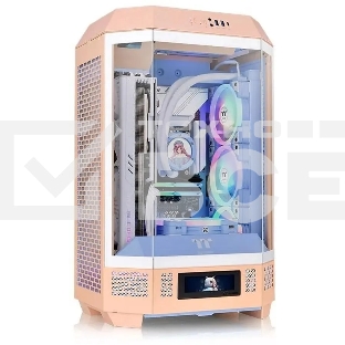 Корпус Thermaltake The Tower 300 розовый без БП miniITX 8x120mm 6x140mm 2xUSB3.0 audio bott PSU