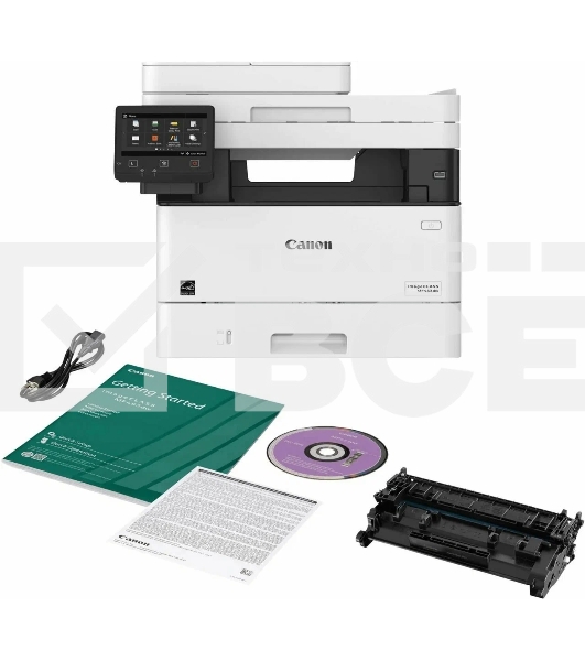 МФУ лазерный Canon i-SENSYS MF455dw (5161C006/5161C016), A4, ч/б, печ. 38 стр/мин., скан. до 38 стр/мин., 1200 x 1200 dpi (принтер) 600x600dpi (сканер), USB, RJ-45, Wi-Fi