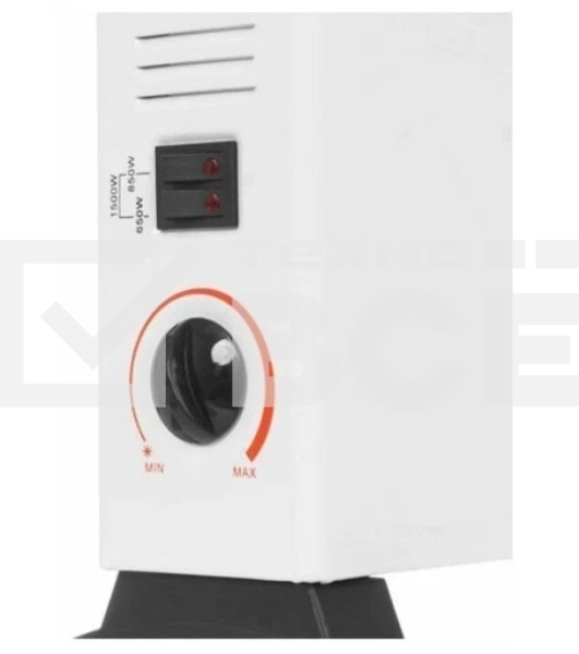 Конвектор Oasis КРО-20 белый, 2000 Вт, 25 м2, термостат