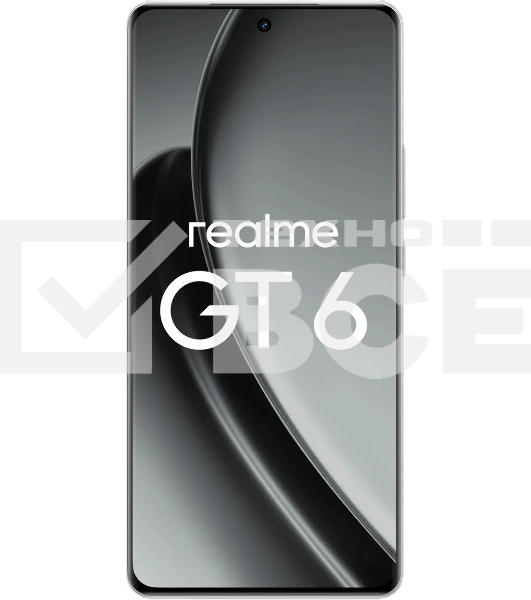 Смартфон Realme GT6 5G, 12/256Gb, серебристый