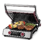 Электрогриль Kitfort КТ-3631 серебристый, фото 1