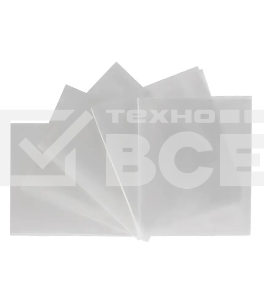 Обложка Silwerhof 382163 для тетради/дневника (набор 10шт) ПП 50мкм гладкая прозр. 210x345мм