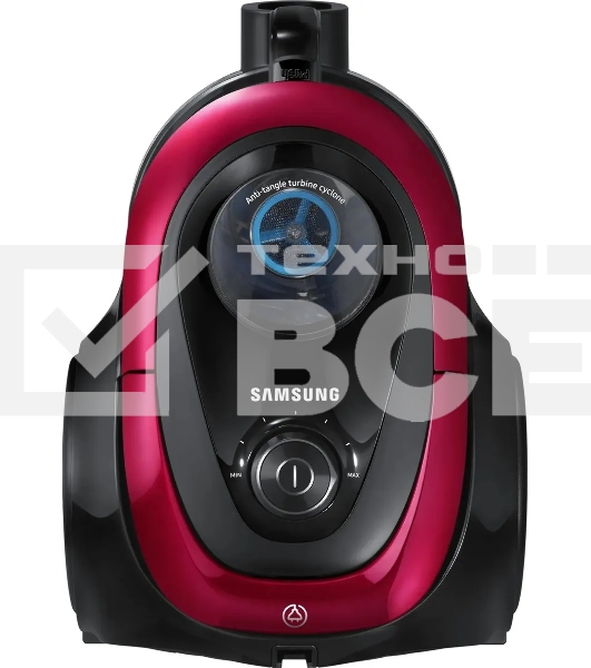 Пылесос Samsung SC18M21C0VR красный, 380/1800 Вт, уборка сухая, пылесборник контейнер 1.5 л