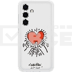 Чехол (клип-кейс) для Samsung Galaxy S24+ Flipsuit Case S24+ белый/прозрачный (EF-MS926CWEGRU), фото 1