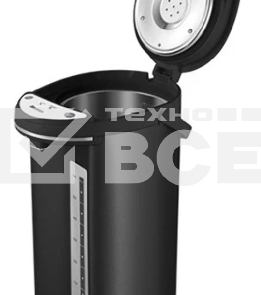 Термопот Blackton Bt TP600 6.5л, 900Вт, черный/стальной