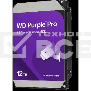 Жесткий диск WD Purple PRO WD122PURP 12TB 3.5