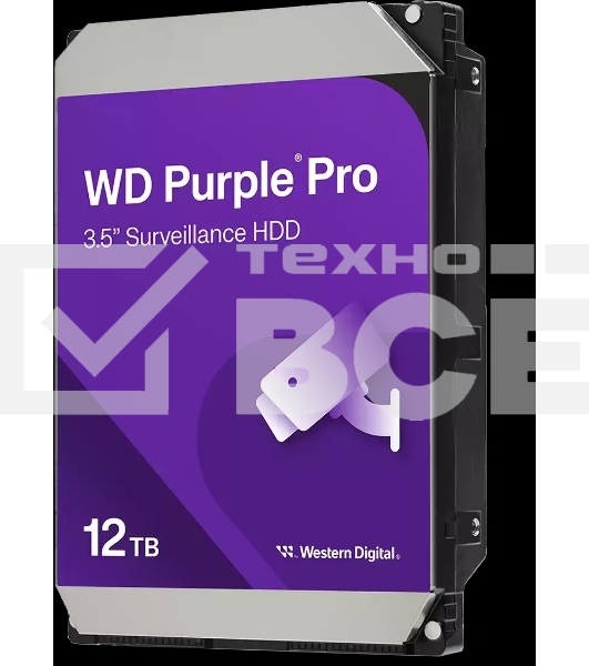 Жесткий диск WD Purple PRO WD122PURP 12TB 3.5