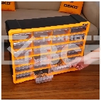 Ящик для инструментов Deko Smart box 24 (085-3005) оранжевый/черный, фото5