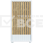 Компьютерный корпус Zalman P10 NAMU, MATX, белый, WINDOW, FRONT COVER WALNUT, 2x3.5