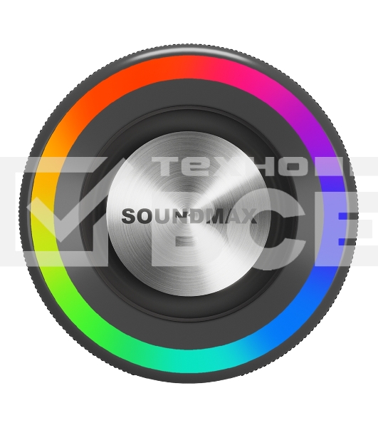 Портативная колонка Soundmax SM-PS5024B черный