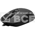 Мышь проводная A4Tech Fstyler FM12S черный, 1200 dpi, USB, кнопки - 3, фото 1