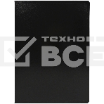 Папка с металлическим пружинным скоросшивателем Silwerhof Eco A4, пластик, 0.5мм, черный, фото 1