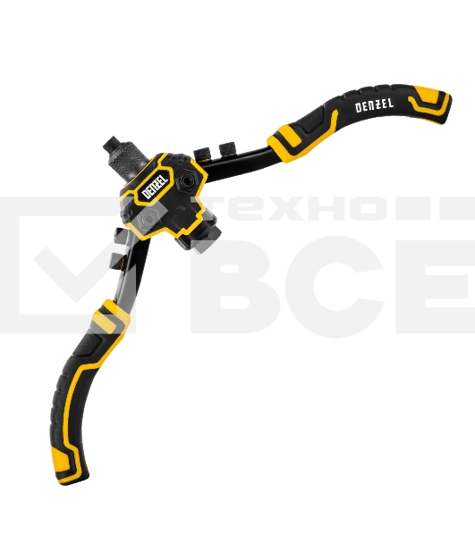 Заклепочник двуручный Denzel заклепки 2,4-3,2-4,0-4,8-6,4 мм