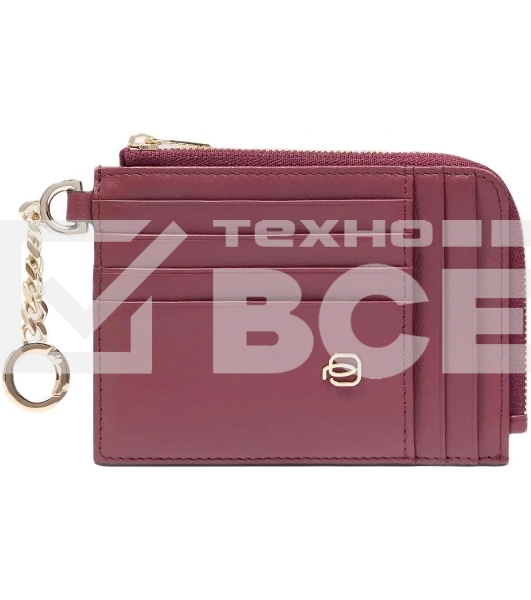 Чехол для кредитных карт Piquadro Lyra PP5910W92R/BO бургунди натур.кожа