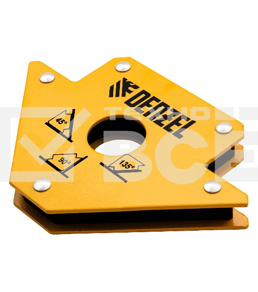 Фиксатор магнитный для сварочных работ Denzel усилие 50 LB