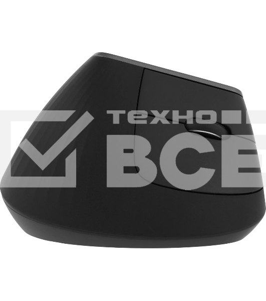 Мышь беспроводная/проводная Logitech MX Vertical графитовый, 4000 dpi, радиоканал, Bluetooth, USB, кнопки - 6