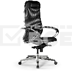 Кресло Метта Comfort S Infinity Easy Clean сет./экокожа с подголов. крестов. металл хром (комплект 1 шт), фото 1