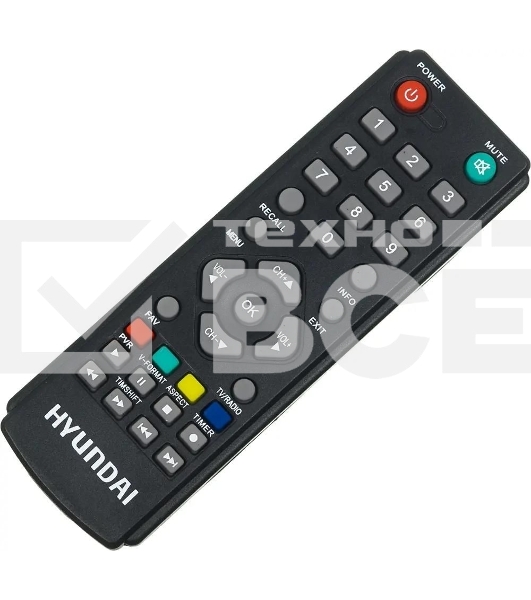 Приставка для цифрового ТВ Hyundai H-DVB500 черный, DVB-T2, DVB-T, DVB-C, HDMI, USB 2.0 х2