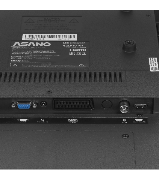 Телевизор Asano 42' 42LF1010T черный Direct LED FHD 60Hz