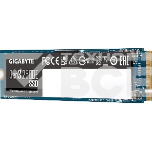 Накопитель SSD GIGABYTE AORUS Gen3 2500E, 1ТБ, M.2 2280, PCIe 3.0 x4, NVMe, R/W 2400/1800