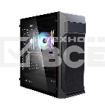 Компьютерный корпус ZALMAN Z1 PLUS, ATX, BLACK, WINDOW, 1x5.25