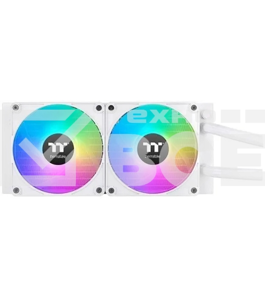 Система водяного охлаждения Thermaltake TH280 V2 Ultra EX Snow ARGB Soc-AM5/AM4/1151/1200/1700 белый 4-pin 30.7dB Al+Cu LCD Ret (CL-W427-PL14SW-A)