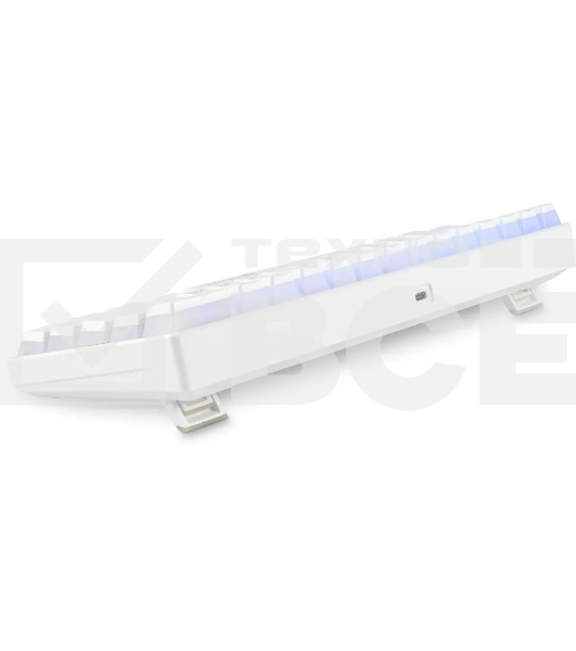 Клавиатура Oklick K763W (1920562) беспроводная, USB, Bluetooth/Радиоканал, белый