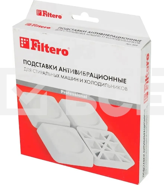 Антивибрационные подставки Filtero для СМ Арт.909