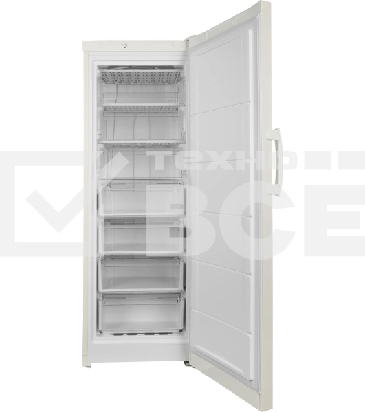 Морозильная камера Indesit DSZ 5175 E, бежевый, 261 л, 4 ящика