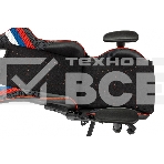 Кресло игровое Бюрократ VIKING 4 AERO RUS белый/синий/красный/черный, искусст. кожа/ткань, две подушки, фото45