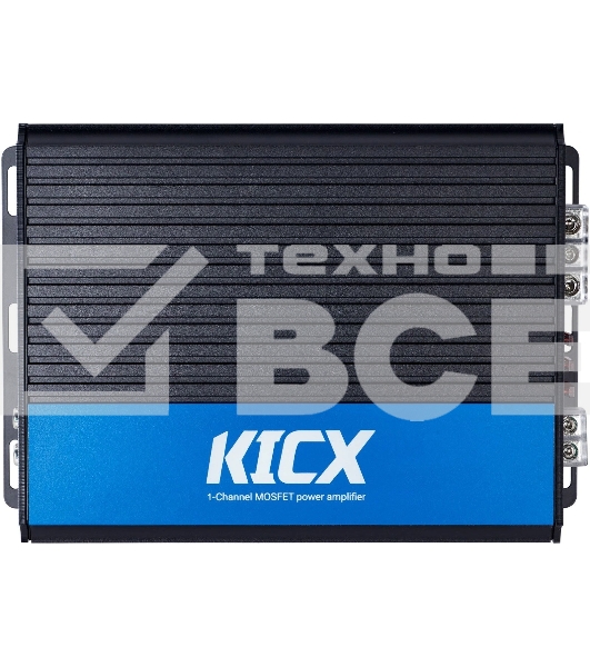 Усилитель автомобильный Kicx AP 1000D ver.2 одноканальный