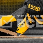 Нож строительный Denzel 19 мм, сменное трапециевидное лезвие, SK4, алюминиевый корпус, торцевой зажим, фото2