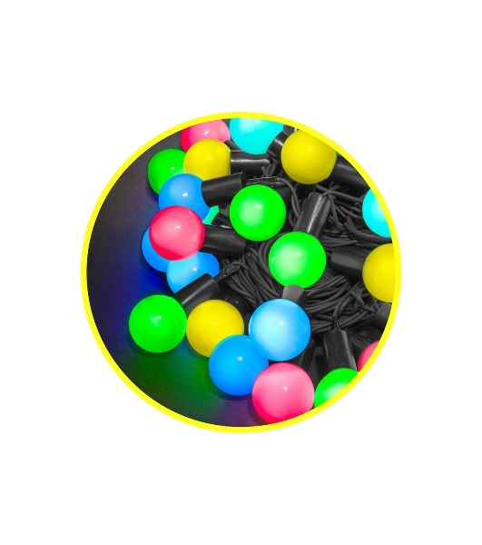 Гирлянда Navigator NGF-B02-70RGB-10-8m-230-BL-IP44