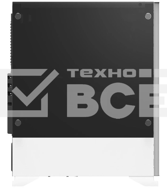 Компьютерный корпус ZALMAN S5, ATX, WHITE, WINDOW, 2xCOMBO (3.5