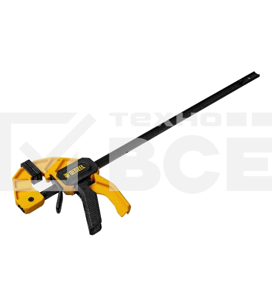 Струбцина Denzel F-образная, быстрозажимная, 300 х 55 мм, усиленный нейлоновый корпус