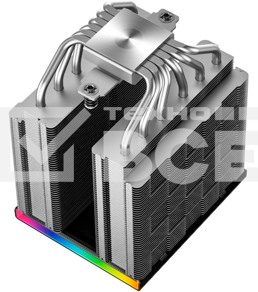 Кулер для процессора DEEPCOOL AK620 DIGITAL SE LGA20XX/1700/1200/115X/AM5/AM4 (9шт/кор, TDP 260W, PWM, DUAL Fan 120мм, 6 тепл. трубок, ARGb, черный) RET (R-AK620-BKADMN-GJD)